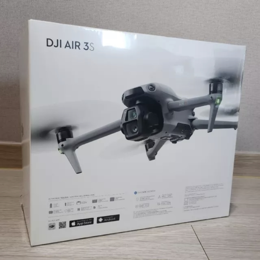  New Sealed DJI Air 3S Camera Drone with DJI RC-N3 Remote Controller.