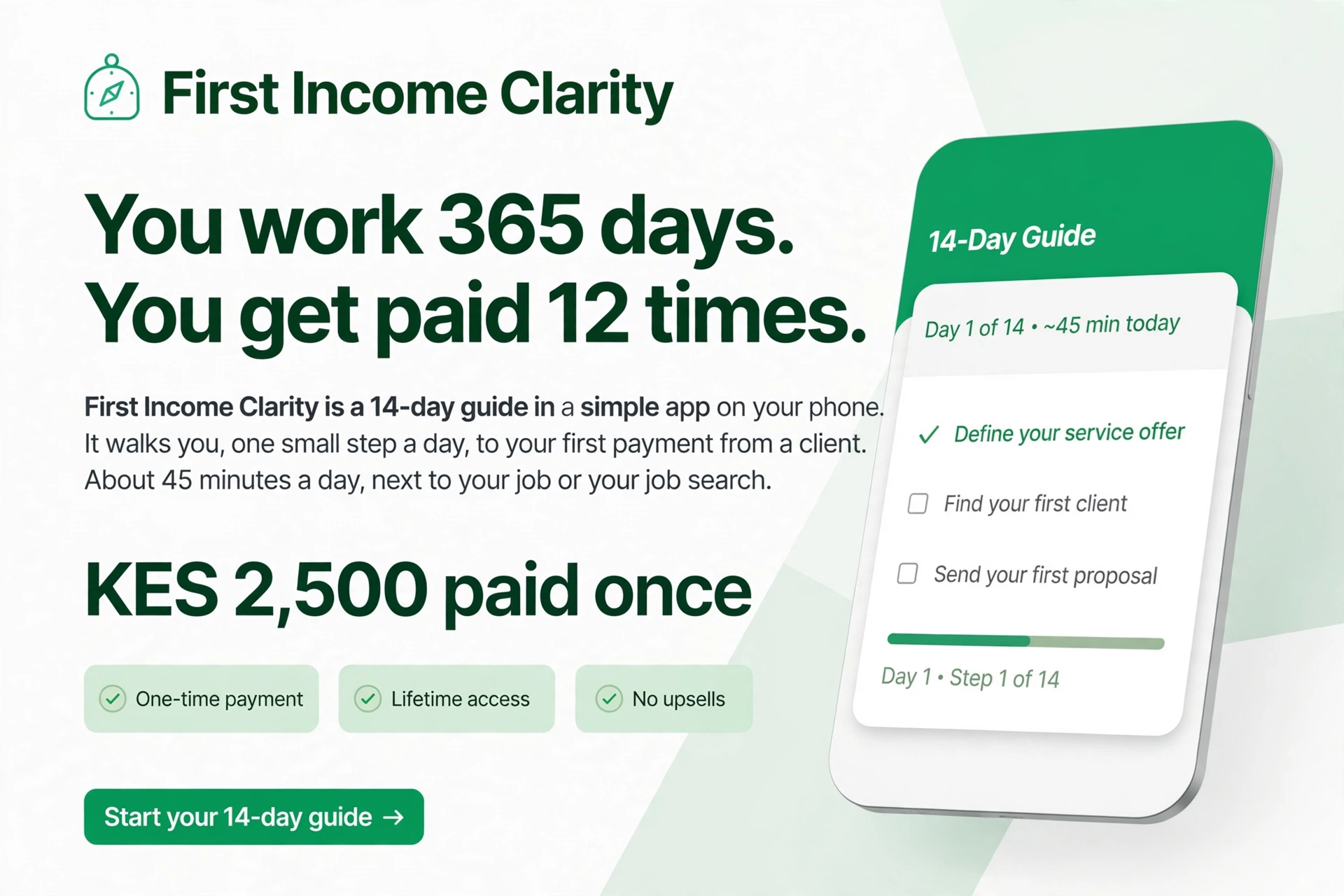  First Income Clarity