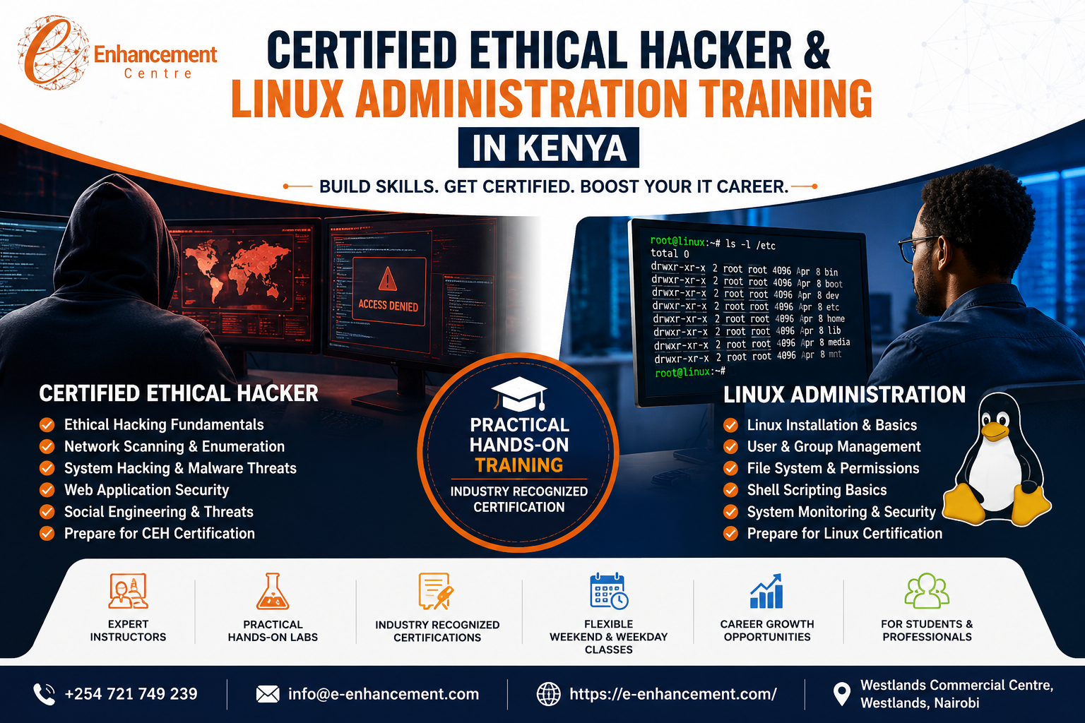 Certified Ethical Hacker and Linux Administration Training in Kenya for sale in Nairobi