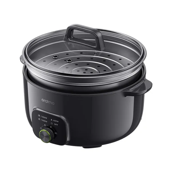 ORAIMO MULTIPOT S1 LITE 6L ENERGY EFFICIENCY ELECTRIC COOKING POT WITH STEAMER 